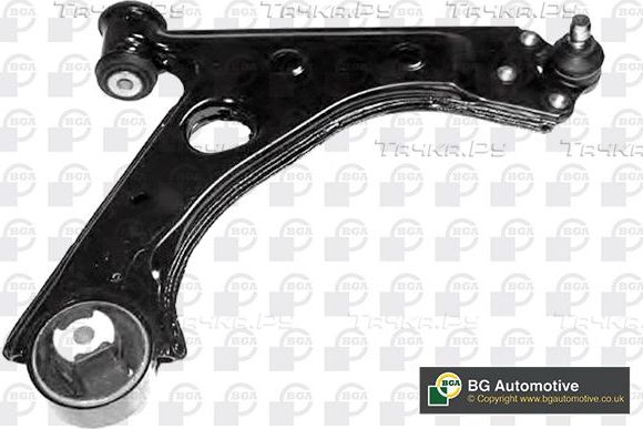 Поперечный рычаг передней подвески BGA (Серый чугун) правый для Fiat Fiorino III 2007-2026. Артикул TRC2214