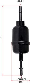 Топливный фильтр Sakura. Артикул FS-19150