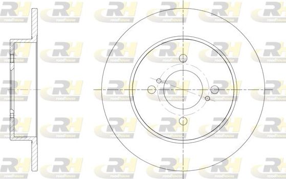 Тормозной диск RoadHouse. Артикул 61537.00