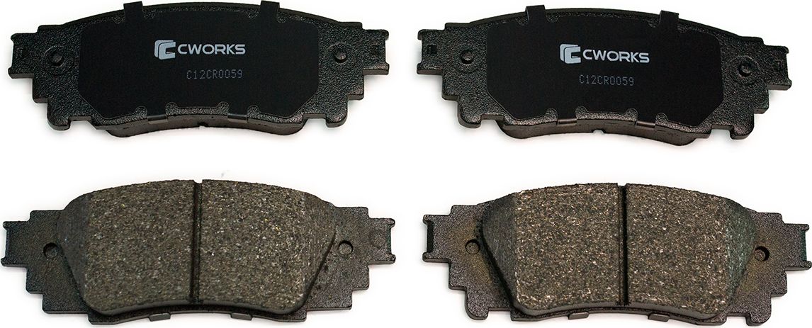 Тормозные колодки Cworks. Артикул C12CR0059