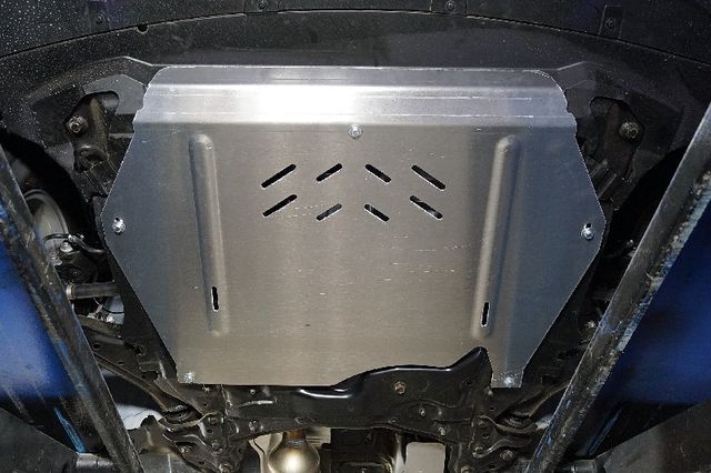 Защита алюминиевая ТСС (4 мм) для картера и КПП Haval M6 2023-2026. Артикул ZKTCC00602