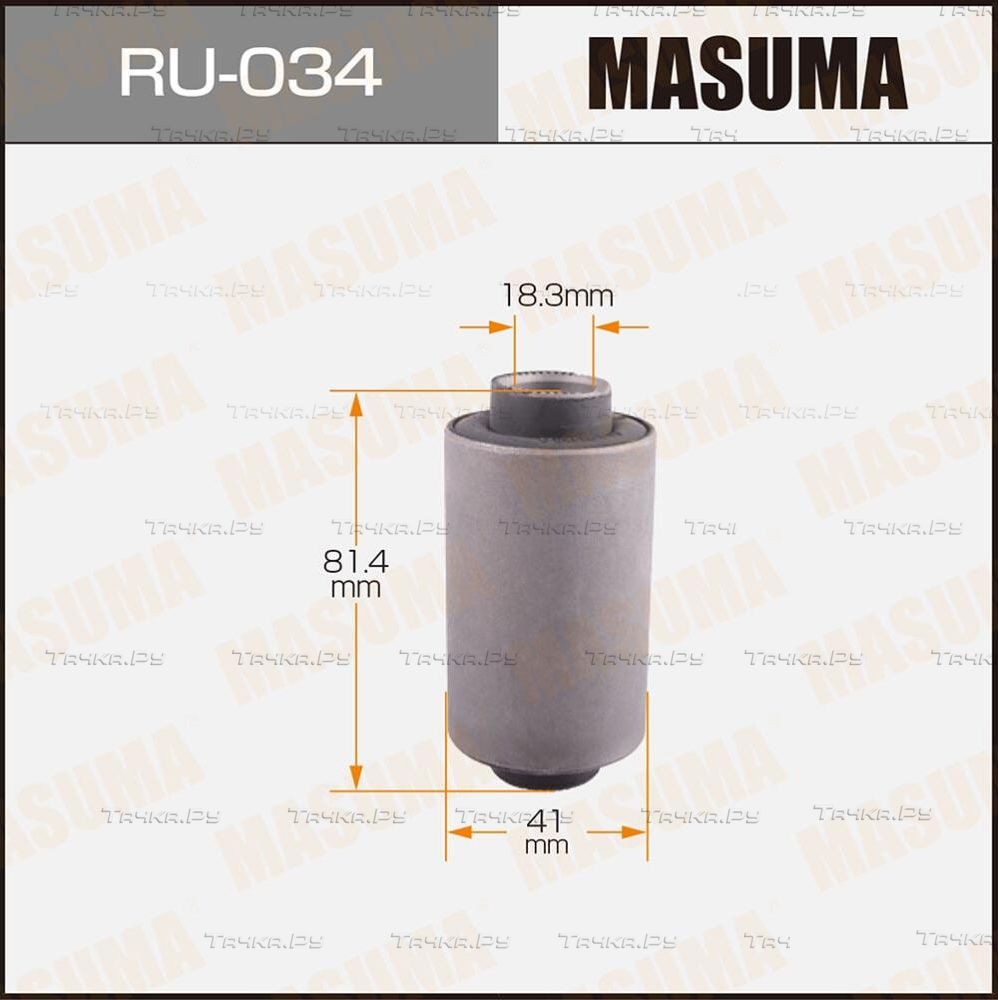 Сайлентблок переднего рычага подвески Masuma. Артикул RU-034