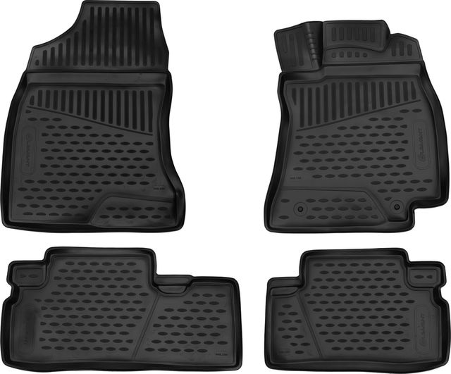 Коврики Element 3D для салона Toyota Wish II (XE20) (правый руль) 2009-2012. Артикул ELEMENT3D1839210