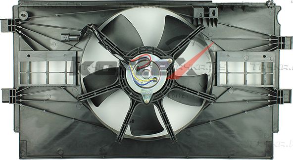 Вентилятор радиатора Mitsubishi Lancer X 07- 1.5i/1.6i LFK 1115 (Kortex). Артикул KFD151