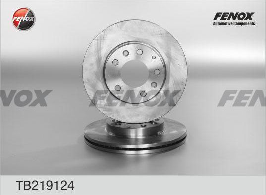 Тормозной диск Fenox передний для Mazda 626 V (GF) 1998-2002. Артикул TB219124