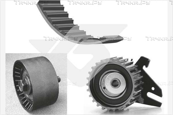 Ремень ГРМ с роликами (комплект) Hutchinson для Alfa Romeo 145 I 1998-2001. Артикул KH 399