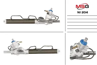 Новая Рулевая рейка Nissan Almera N16 2000-2006 (MSG). Артикул NI204