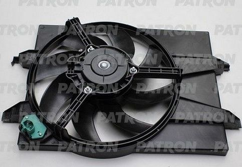 Вентилятор радиатора двигателя Patron для Ford Fusion I 2002-2006. Артикул PFN151