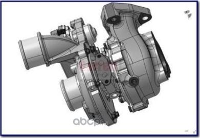 Турбина (турбокомпрессор) Garrett Original Spare part. Артикул 784114-5002S