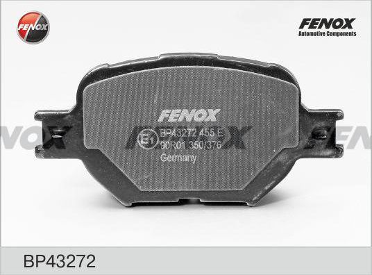 Тормозные колодки Fenox. Артикул BP43272