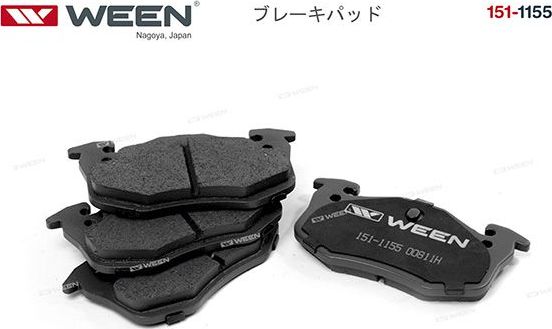 Тормозные колодки WEEN. Артикул 151-1155