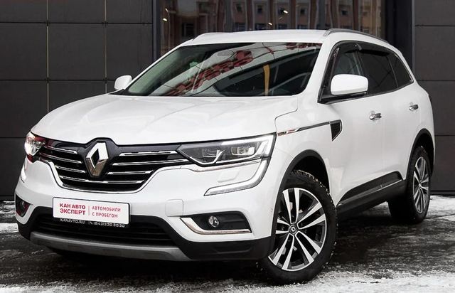 Дефлекторы Cobra Tuning для окон (c хром. молдингом) Renault Koleos II 2016-2026. Артикул R14117CR
