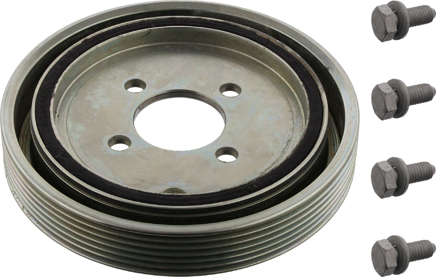 Шкив коленвала Febi Bilstein (EPDM (Этилен-пропиленовый каучук)). Артикул 33807