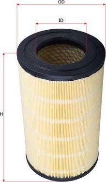 Воздушный фильтр Sakura. Артикул A-65510