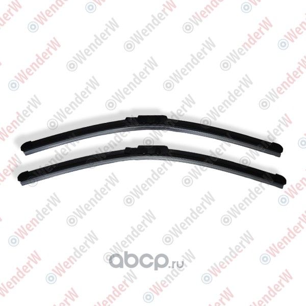 ЩЕТКА СТЕКЛООЧИСТИТЕЛЯ БЕСКАРКАСНАЯ (комплект 2шт) ЛЕВАЯ, ПРАВАЯ 550мм Х 550мм (Wenderw). Артикул WECHE062