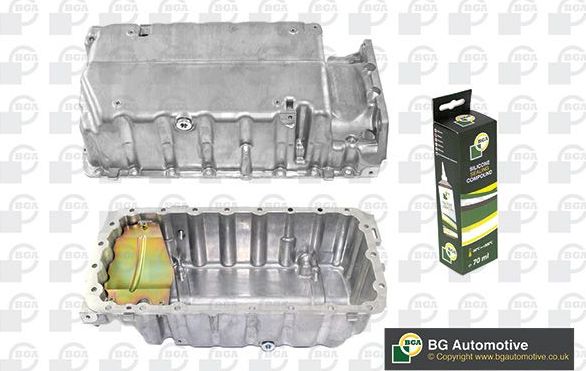 Масляный поддон картера двигателя BGA для Volvo V50 I 2004-2010. Артикул SP2312
