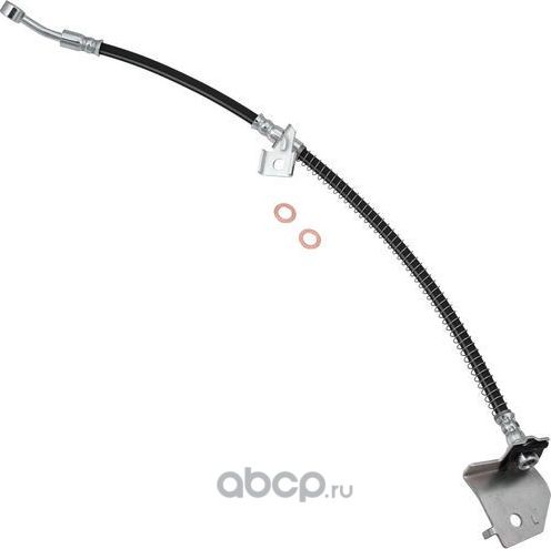 Шланг тормозной Hyundai Solaris, Kia Rio, front, L (Zikmar). Артикул Z75764R