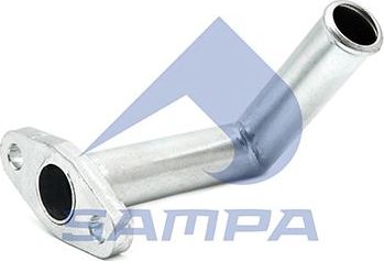 Патрубок интеркулера Sampa для Mercedes-Benz Conecto 2001-2026. Артикул 205.196
