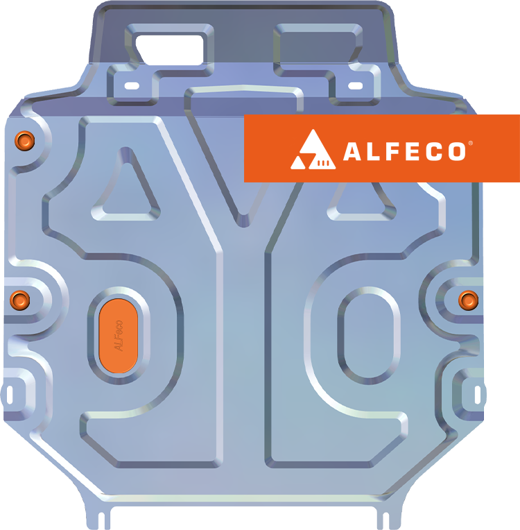 Защита алюминиевая Alfeco для картера и КПП Chevrolet Captiva 2013-2016. Артикул ALF.03.16al