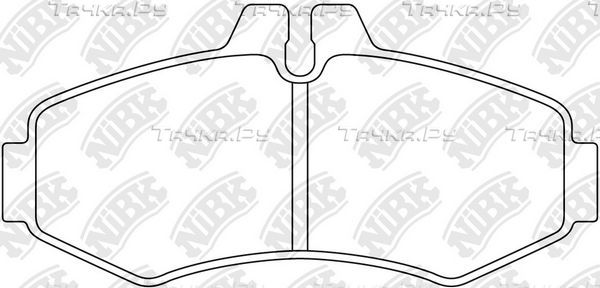 Тормозные колодки NiBK. Артикул PN0132