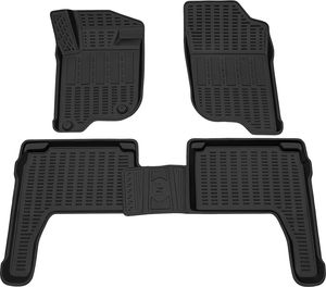 Коврики Rezkon полиуретанновые для салона Mitsubishi Pajero Sport II 2008-2015. Артикул 0524020100
