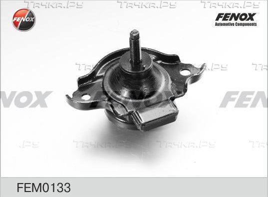 Подушка (опора) двигателя Fenox правая для Honda Jazz I 2002-2008. Артикул FEM0133