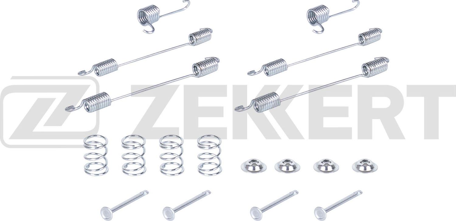 Комплект установочный зад. торм. колодок Renault Logan I II 07-  Captur 13-  Duster 12-  Lada Largus Zekkert. Артикул BR-3261