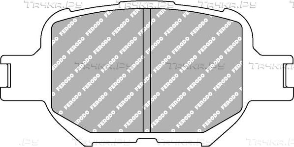 Тормозные колодки FERODO RACING DS PERFORMANCE. Артикул FDS1528