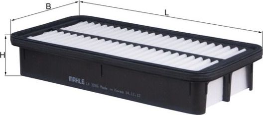 Воздушный фильтр Mahle. Артикул LX 3265