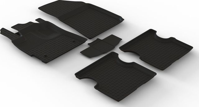 Коврики резиновые Seintex с высоким бортиком для салона Lada Iskra 2025-2026. Артикул 319459