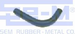 Патрубок радиатора (системы охлаждения) Sem Lastik. Артикул 8715