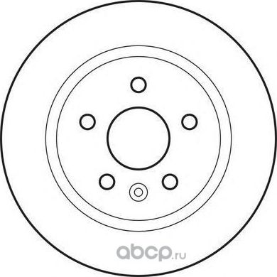 ДИСКИ ТОРМОЗНЫЕ, КОМПЛЕКТ (Jurid). Артикул 562651JC