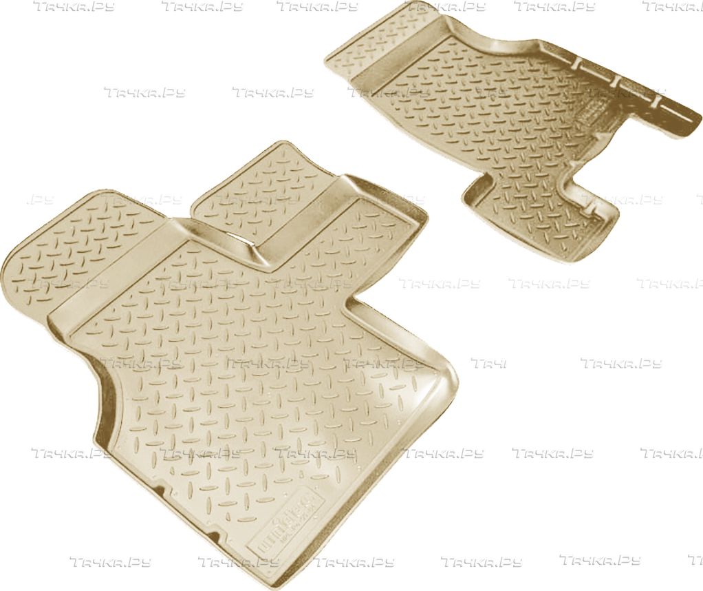 Коврики 3D Норпласт для салона Volkswagen Caravelle T4 1990-2003 Бежевый. Артикул NPL-Po-95-84-B