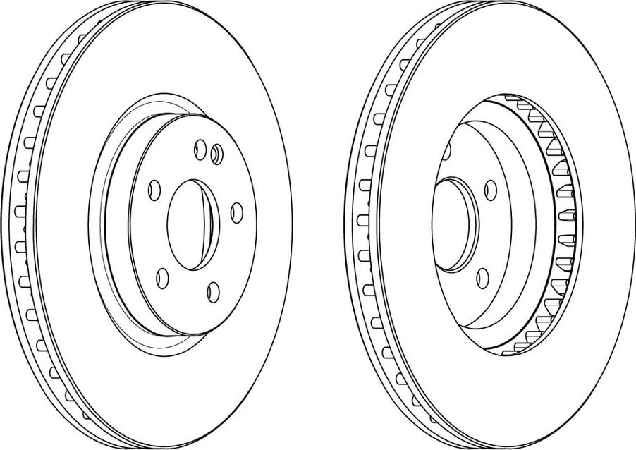 Тормозной диск Ferodo Premier. Артикул FCR379A
