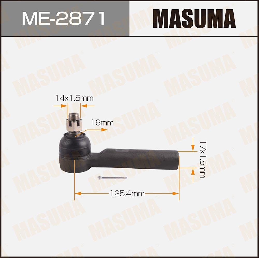 Наконечник рулевой тяги Masuma. Артикул ME-2871
