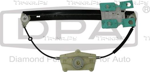 Стеклоподъемник DPA задний левый для Audi A6 allroad II (C6) 2006-2011. Артикул 88391796802