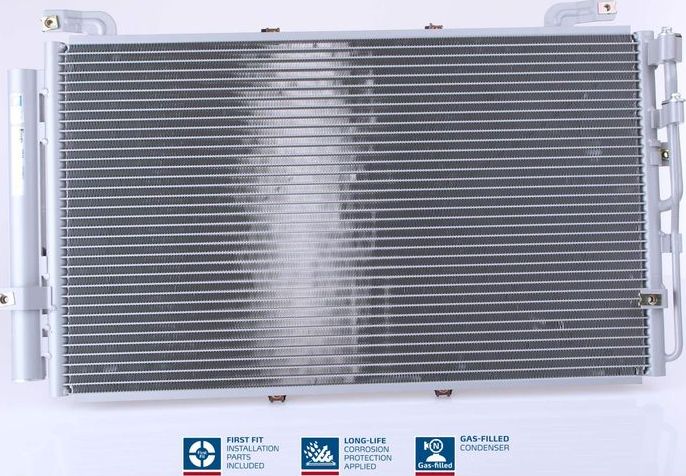 Радиатор кондиционера (конденсатор) Nissens (алюминий). Артикул 94644