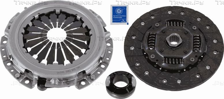 Сцепление (комплект) SACHS для Hyundai Solaris II 2017-2026. Артикул 3000 951 489