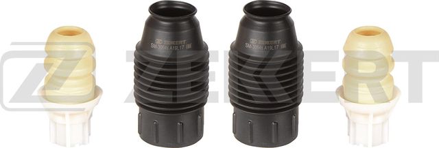 Комплект отбойников и пыльников амортизаторов (стоек) Zekkert (Полиуретан) передний для Fiat Panda II 2003-2012. Артикул SM-3064S