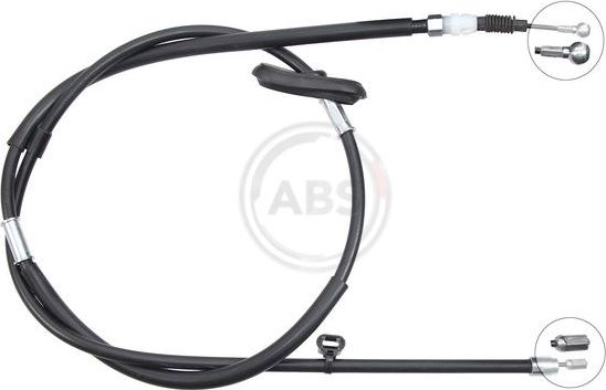 Трос ручника (тросик ручного тормоза) ABS. Артикул K14011