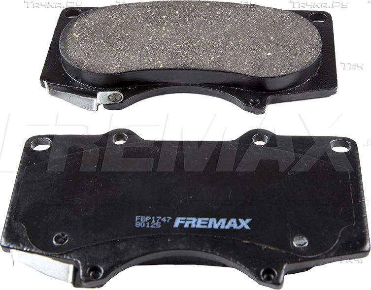 Тормозные колодки Fremax передние для Toyota 4Runner IV 2002-2009. Артикул FBP-1747