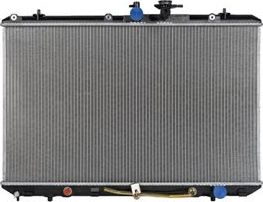 Радиатор охлаждения двигателя Zentparts для Toyota Highlander II (U40) 2007-2014. Артикул Z20437