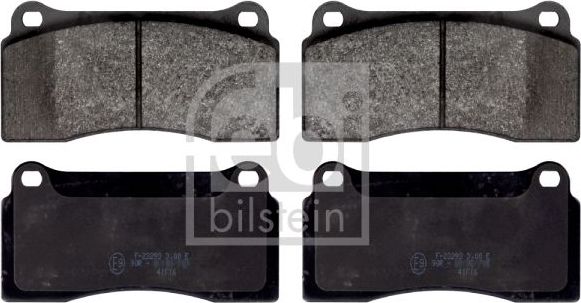 Тормозные колодки Febi Bilstein передние для Jaguar XJ IV (X351) 2009-2026. Артикул 116094