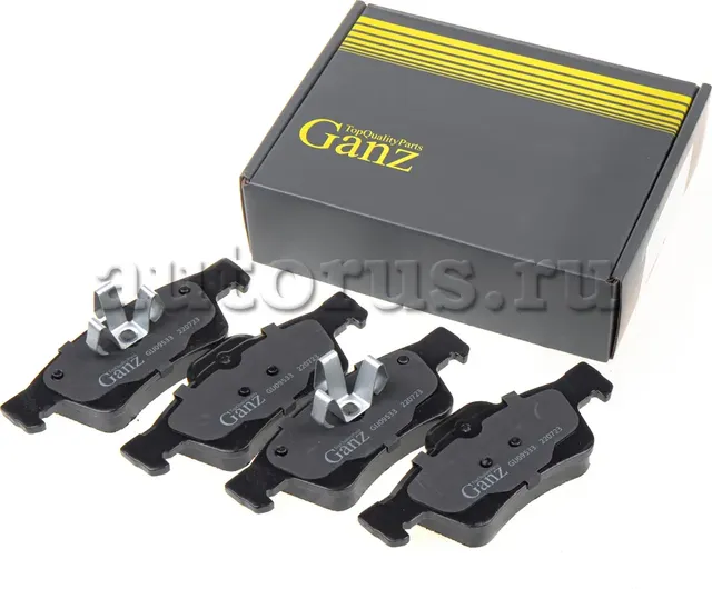 Колодки задние (Ganz). Артикул GIJ09533