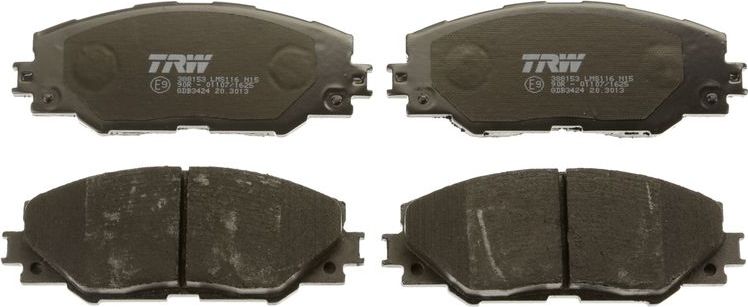 Тормозные колодки TRW COTEC. Артикул GDB3424