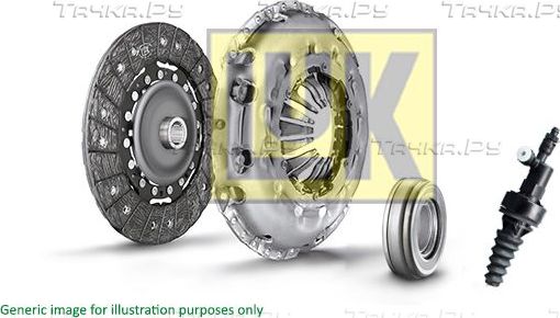 Сцепление (комплект) LuK RepSet Pro для Peugeot 208 I 2012-2019. Артикул 623 3325 21