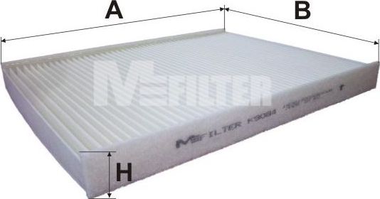 Салонный фильтр MFilter. Артикул K 9084