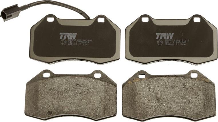 Тормозные колодки TRW. Артикул GDB1812