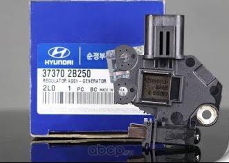 Реле-регулятор напряжения генератора Hyundai / KIA. Артикул 373702B250