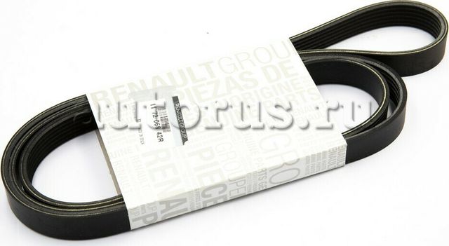 Приводной ремень поликлиновой Renault. Артикул 117206842R